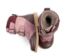 Pom Pom vinterstøvle dark plum/rose med TEX